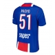 Paris Saint-Germain Willian Pacho #51 Domaci Dres 2026-27 Kratak Rukav Paris Saint-Germain Willian Pacho #51 Domaci Dres 2026-27 Kratak Rukav